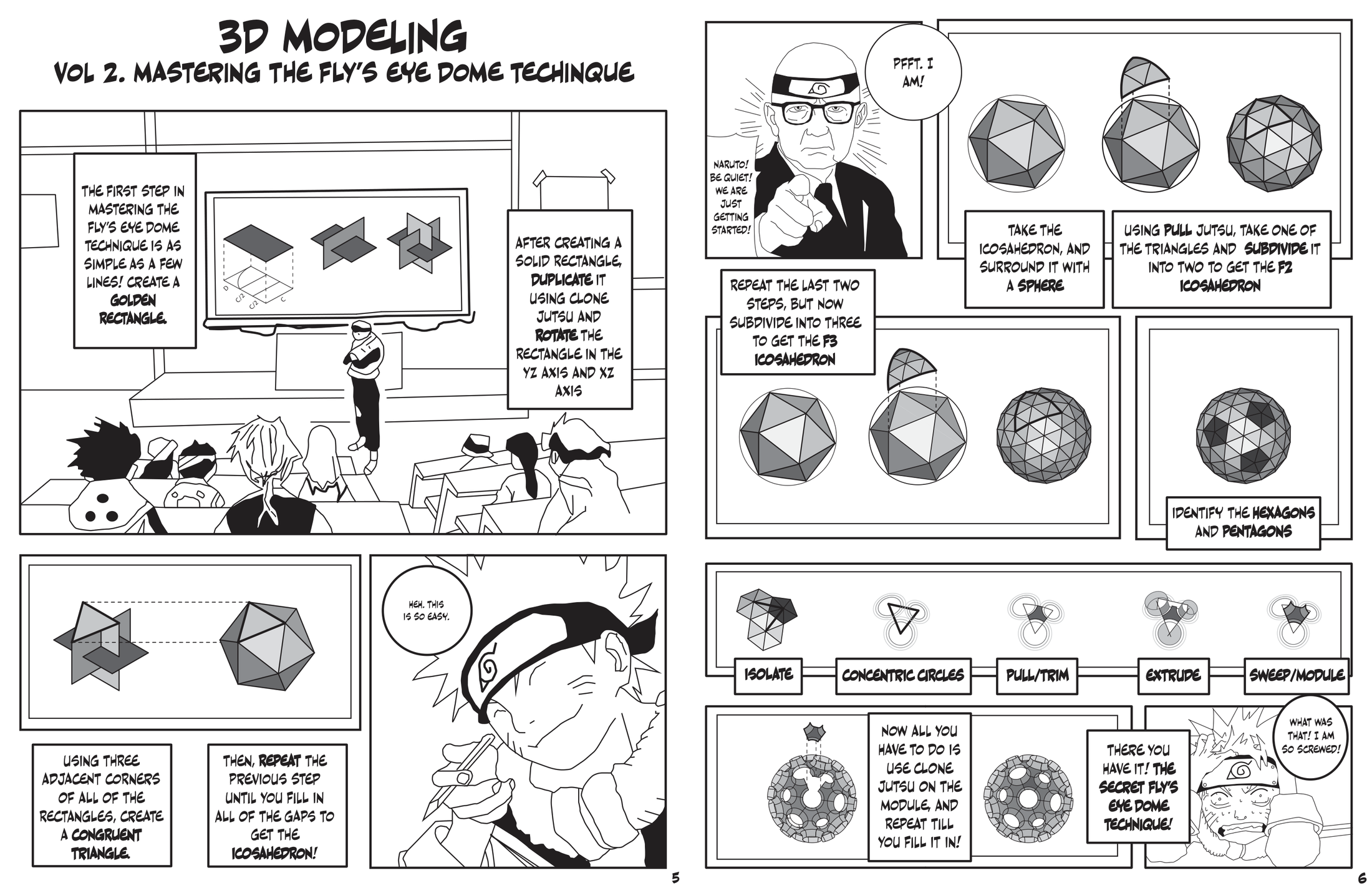 Vol 2: 3D modeling the Fly's Eye Dome
