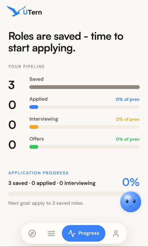 Roles are saved, time to start applying