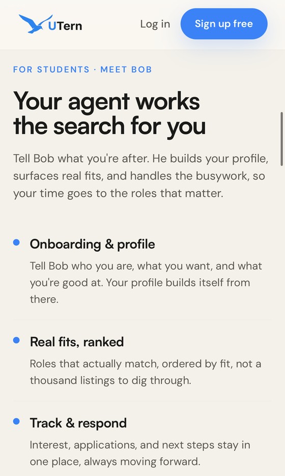 Your agent works the search for you